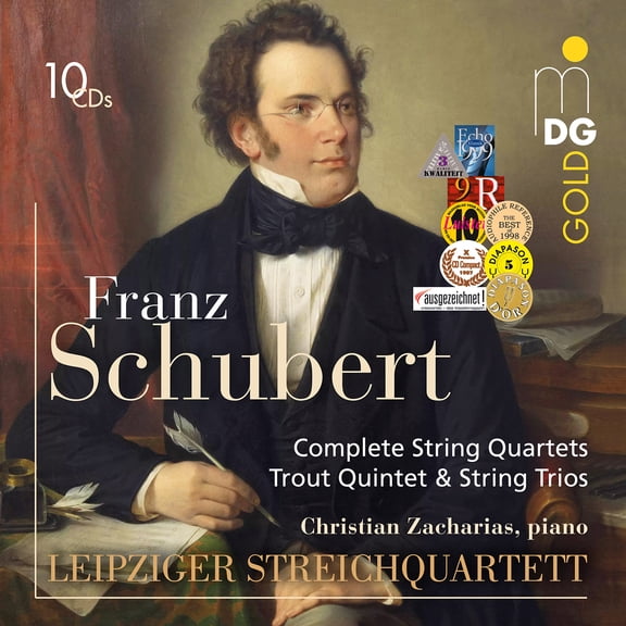Leipziger Streichquartett - Schubert: Complete String Quartets & Trout Quintet - Music & Performance - CD