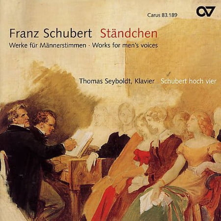 Schubert Hoch Vier - Works for Men Voice - Music & Performance - CD