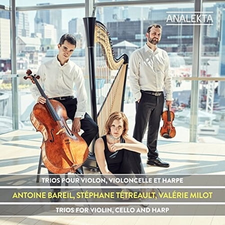 Schubert / Milot / Bareil - Trios for Violin / Cello & Harp - Music & Performance - CD