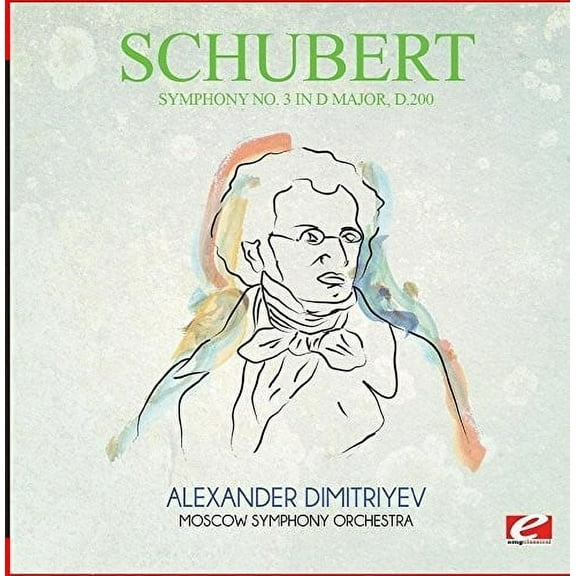 Schubert - Symphony No. 3 in D Major D.200 - Classical - CD
