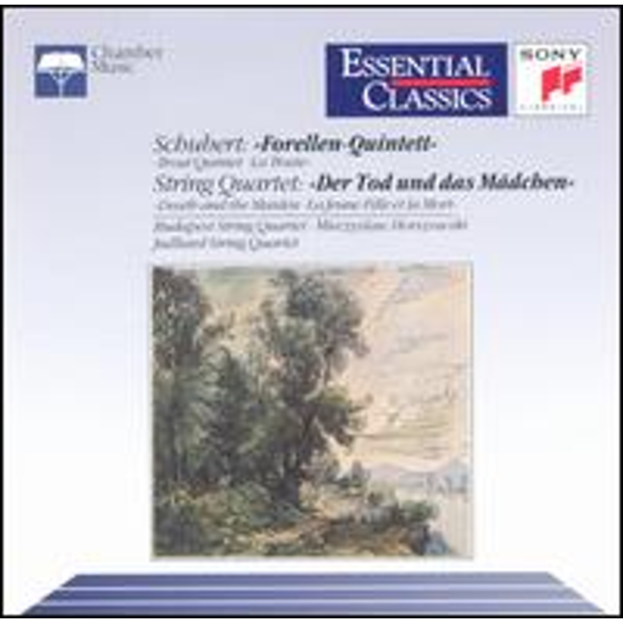 Schubert: "Trout" Quintet/"Death And The Maiden" (CD) by Boris Kroyt (viola), Budapest Quartet (strings), Earl Carlyss (violin), Joel Krosnick (cello), Joseph Roisman (violin);...