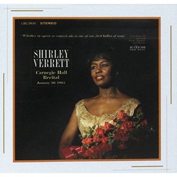 Schubert / Wadsworth / Verrett - Carnegie Hall - Music & Performance - CD