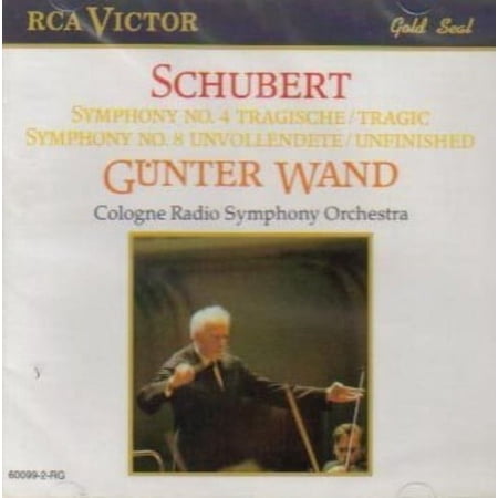 Schubert / Wand - Syms 4 & 8 - Music & Performance - CD