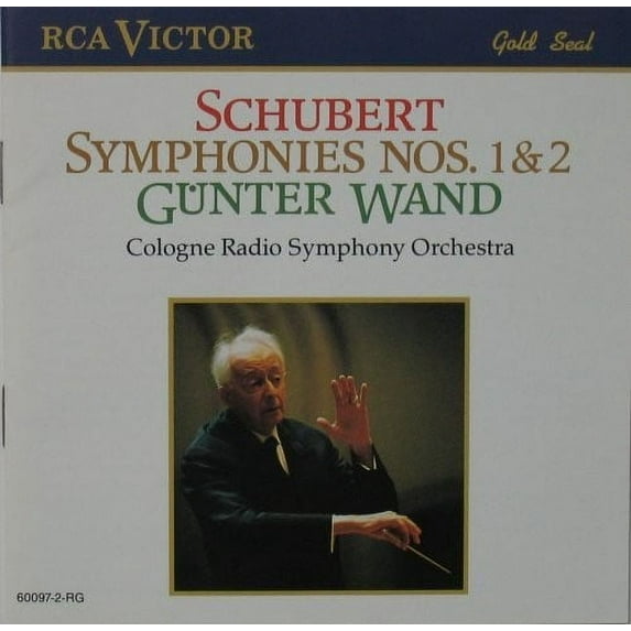 Schubert / Wand - Syms Nos 1 & 2 - Music & Performance - CD