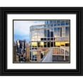 thumbnail image 1 of Schuh, Michael 32x25 Black Ornate Wood Framed with Double Matting Museum Art Print Titled - NYC Penthouse Reflections, 1 of 4