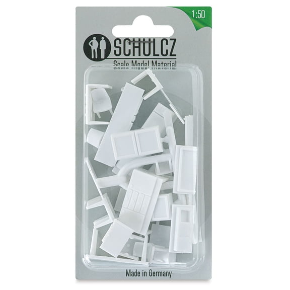 Schulcz Scale Model Furniture Set - Kitchen, 1:50, 1/4"