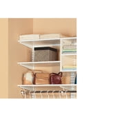 Schulte Vanity Shelf - Modern, Contemporary, Durable, Wall Shelf, White Melamine - 14" D x 36" L x 0.625" H