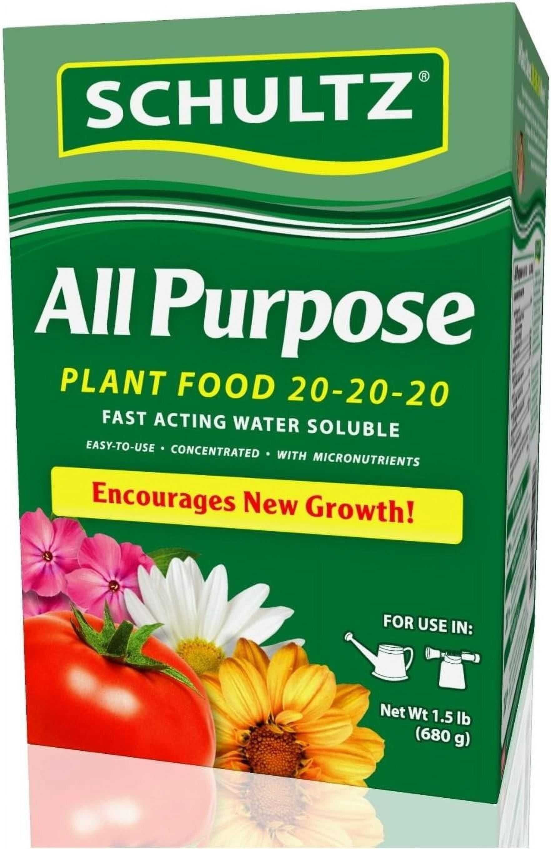 Schultz Fast Acting Water Soluble All Purpose Plant Food 1.5 lb