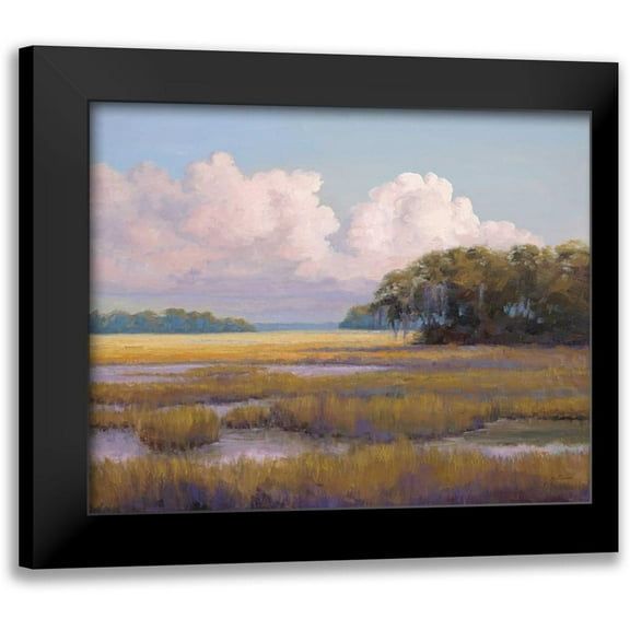 Schultz-McGannon, Jill 14x12 Black Modern Framed Museum Art Print Titled - Big Sky Countryside