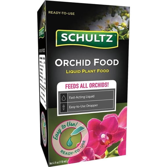 Schultz SPF44600 4 oz Orchid Liquid Plant Food - Ready to Use 0.5-0.5-0.5