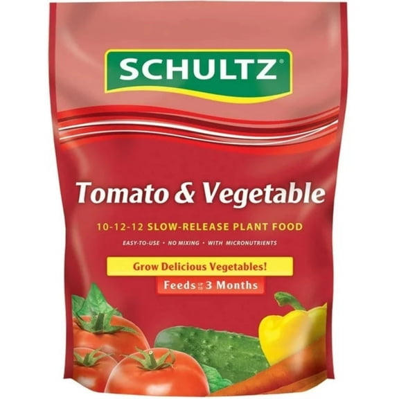 Schultz SPF48100 3.5 LB Bag of Tomato & Vegetable Slow-Release Plant Food Fertilizer