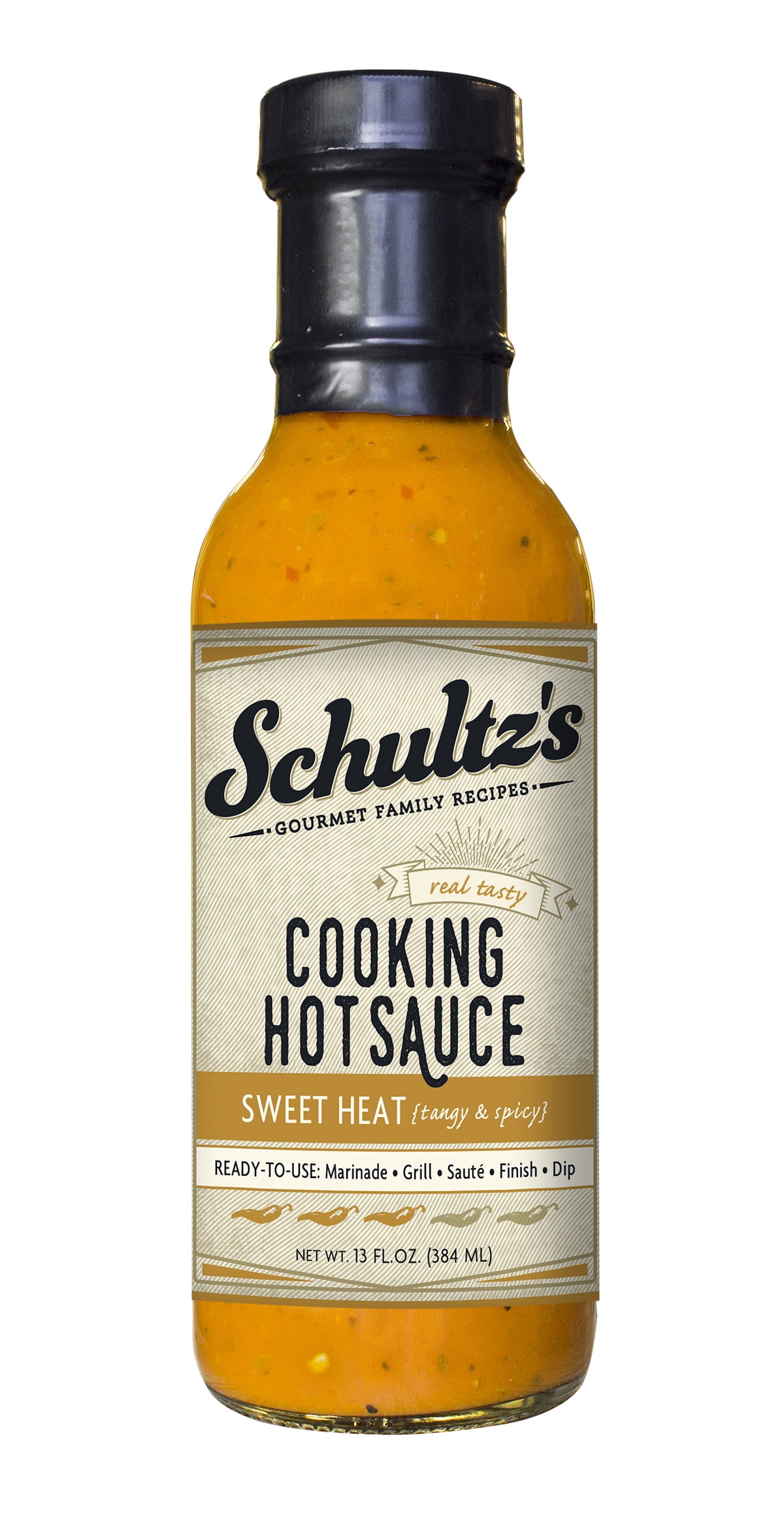 Schultz's Gourmet Sweet Heat Cooking Hot Sauce 14 oz
