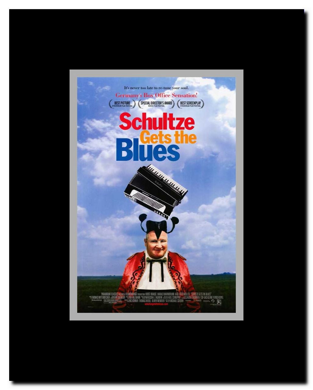 Schultze Gets the Blues Framed Movie Poster