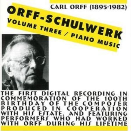 Schulwerk Vol. 3 - Piano Music