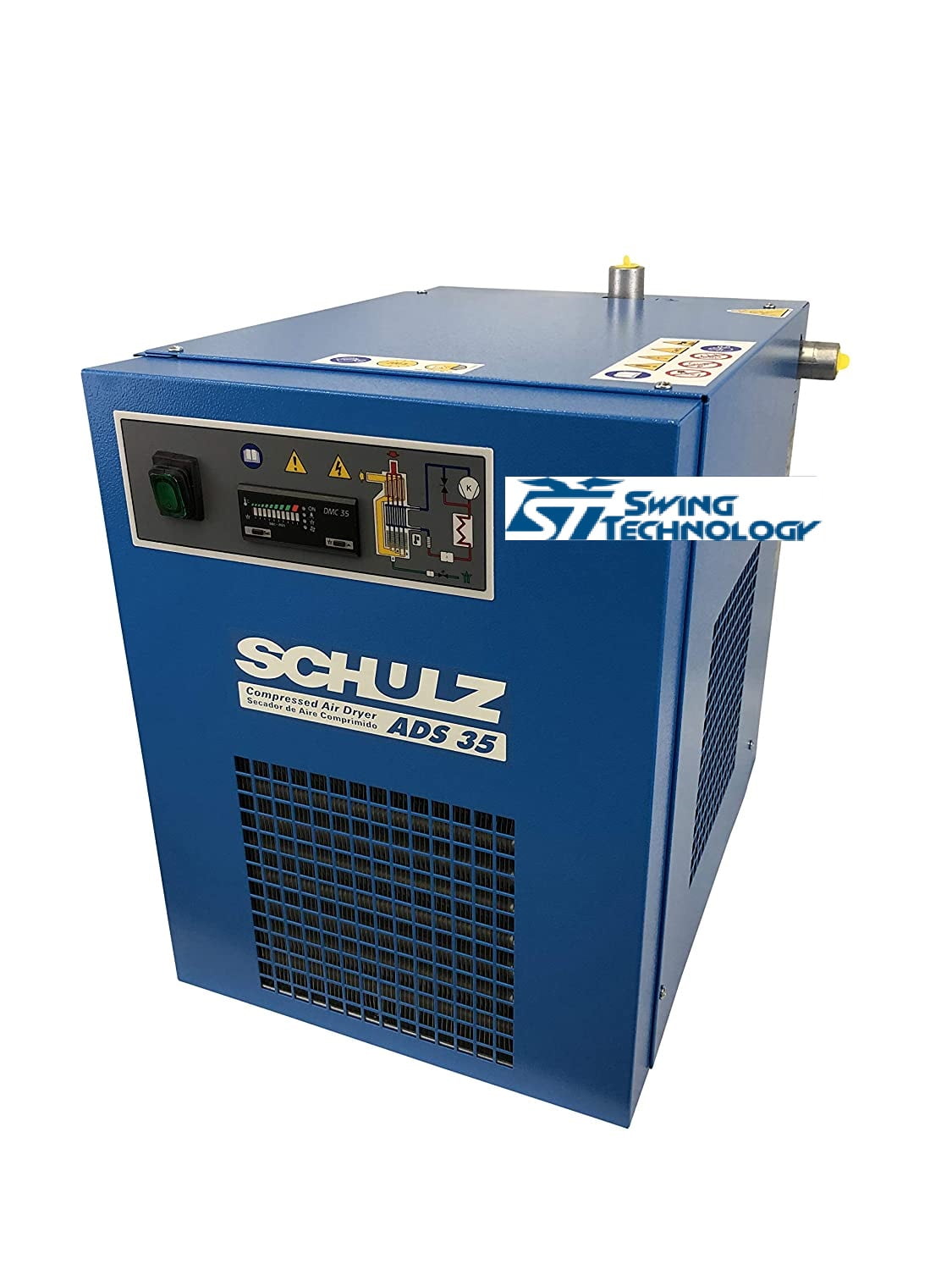 Schulz refrigerated air compressor dryer - 35 cfm (32-44 cfm) ads-35-up