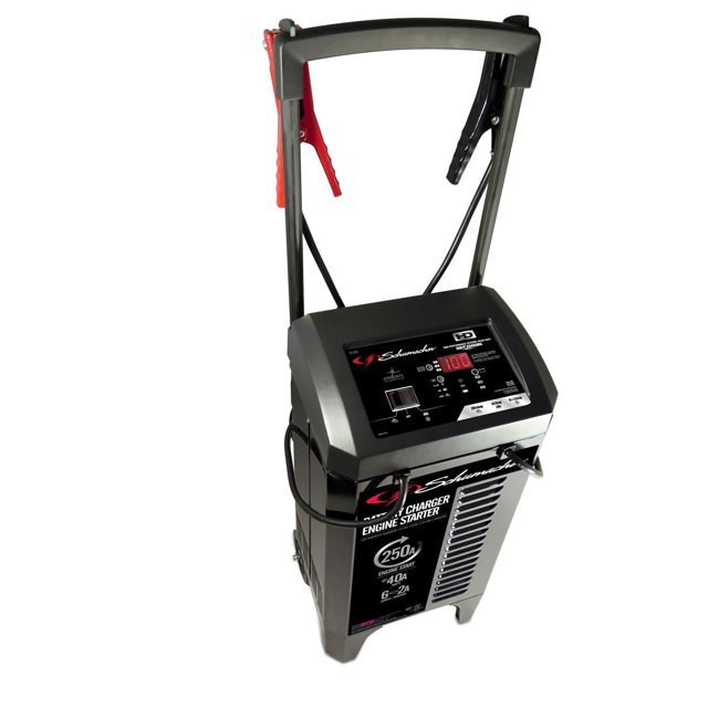 Schumacher 2255062A 6 &12V Electric Battery Charger Wheel