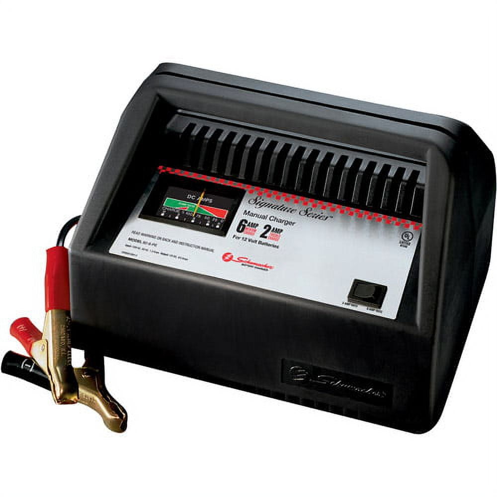 Schumacher Battery Charger, Portable, 12V, 10/2 Amp, Manual, 8348557
