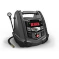 thumbnail image 1 of Schumacher All-in-One Portable Power Station and 1200 Peak Amp Jump Starter – 100 PSI Air Compressor, 200 Continuous Watt/400 Peak Watt Power Inverter – Works with Apple and Android Devices, 1 of 6