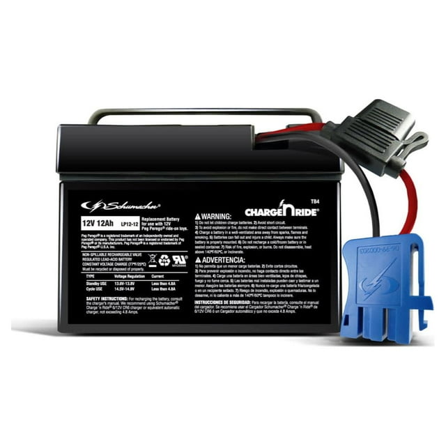 Schumacher Charge ‘n Ride TB4 12Volt Rechargeable Replacement Battery