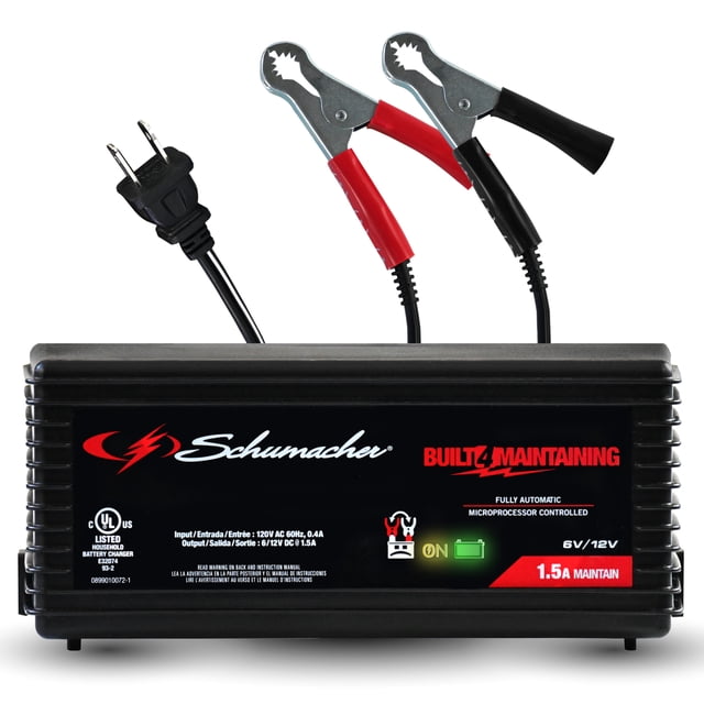 Schumacher SC1355 Fully Automatic Multi-Stage Battery Charger ...