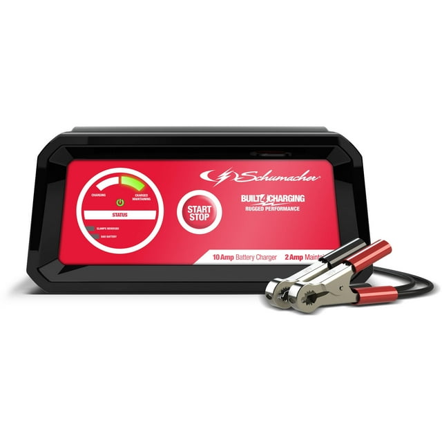 Schumacher Electric 10Amp Metal Case Battery Charger