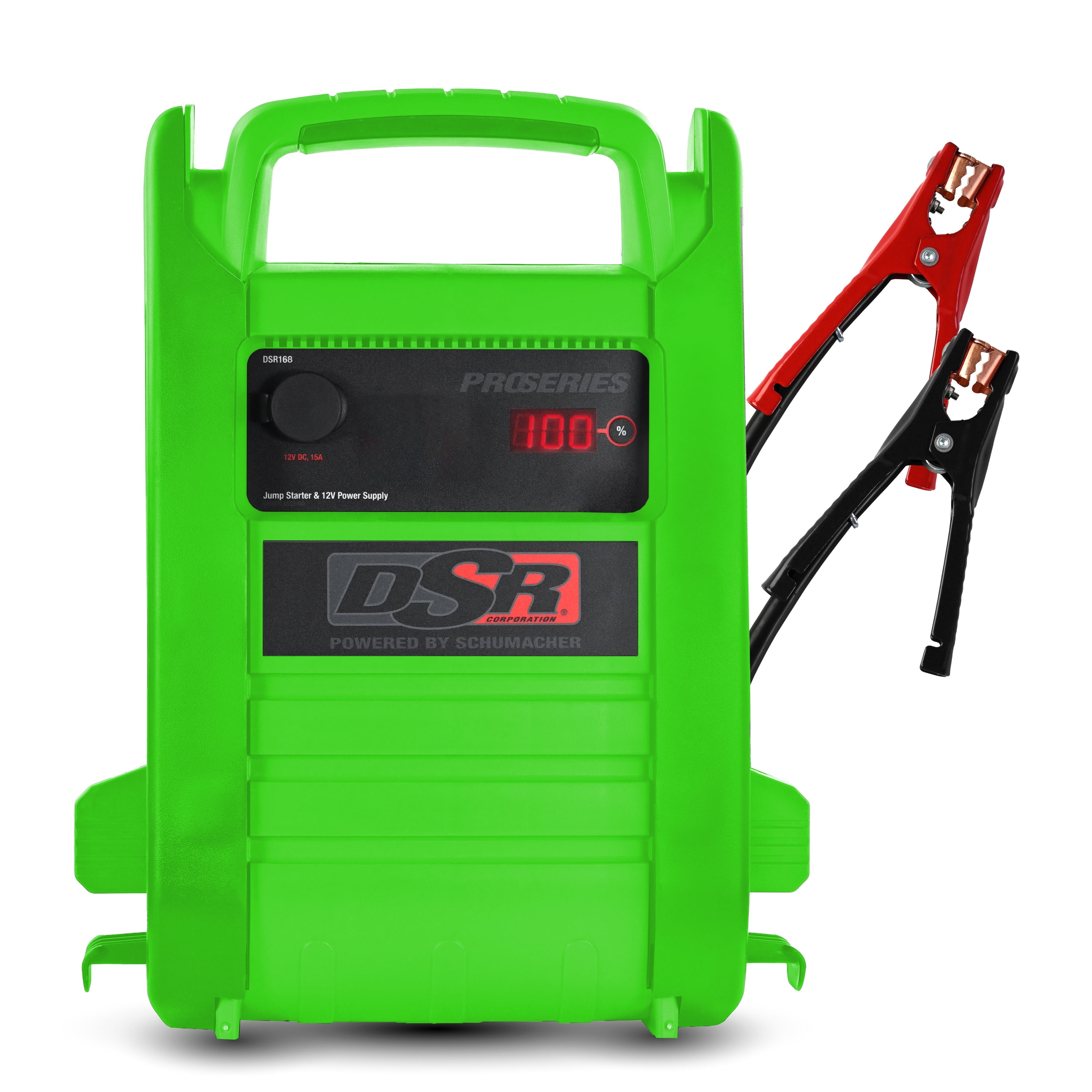 Schumacher Electric DSR Pro 2000A Heavy-Duty Car Battery Jump Starter and Portable Power Station, For 12V Automotive and Marine Batteries, DSR168G