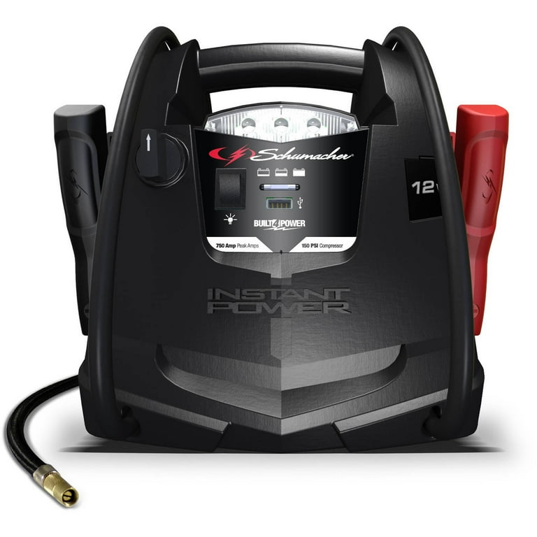 Schumacher Portable Power Station And Air Compressor, 48 OFF