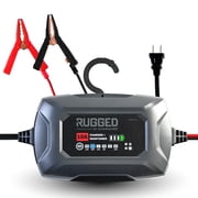 Schumacher Electric RUGGED 10A Car Battery Charger & Maintainer, 4-in-1 Solution, Service Mode, 6V/12V Sport, Automotive, Marine Batteries, SC1684