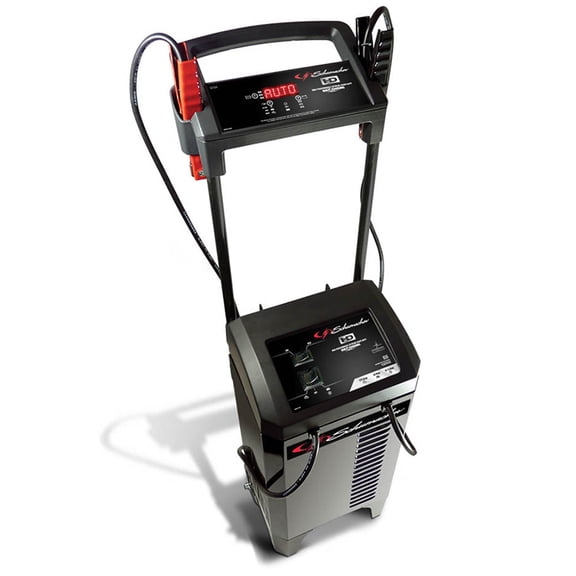 Schumacher Electric Wheeled Automatic 6A Car Battery Charger/275A Engine Starter, Maintainer, 40A Boost, 6V/12V Sport, Auto, Marine Batteries, SC1326