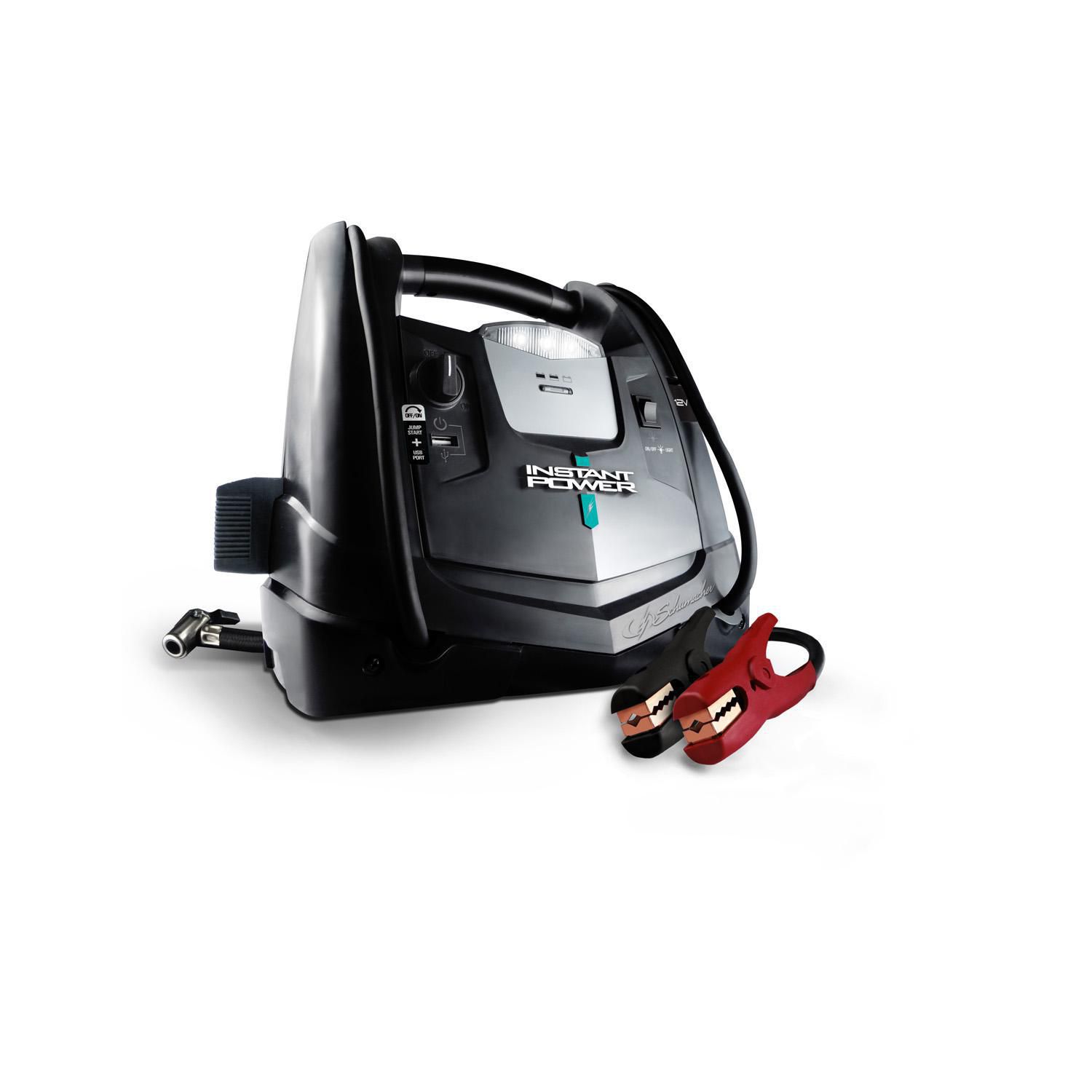Schumacher Jump Starter, 12V, 750 Peak Amps Cranking Amps 250 Amps
