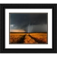 thumbnail image 1 of Schumacher, Nicolas 14x12 Black Ornate Wood Framed with Double Matting Museum Art Print Titled - Wetterfront, 1 of 4