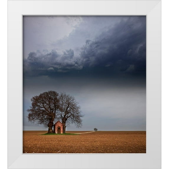 Schumacher, Nicolas 15x16 White Modern Wood Framed Museum Art Print Titled - The Width Of The Alb