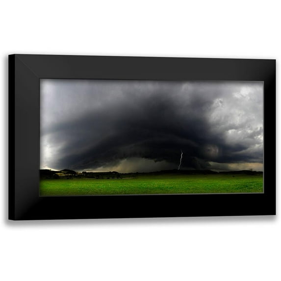 Schumacher, Nicolas 18x11 Black Modern Framed Museum Art Print Titled - Gewitterwalze