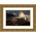 thumbnail image 1 of Schumacher, Nicolas 24x17 Gold Ornate Wood Framed with Double Matting Museum Art Print Titled - Magic Light, 1 of 4