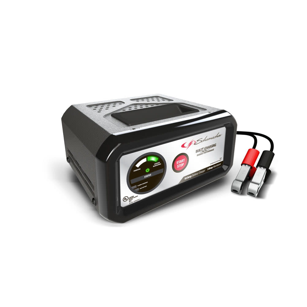Schumacher SC1282 10-Amp 12V Fully Automatic Battery Charger and Maintainer - New in Box - image 1 of 8