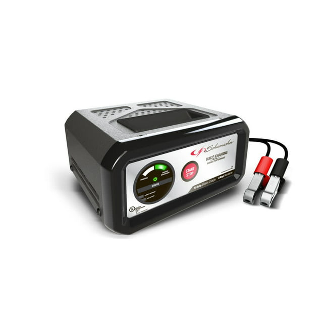 Schumacher SC1282 10-Amp 12V Fully Automatic Battery Charger and Maintainer - New in Box