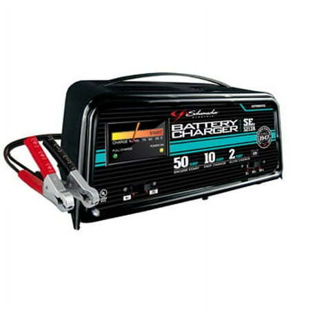 Schumacher SE-5212A 50A 12V Fully Automatic Automotive Battery Charger with Engine Start