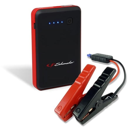 Schumacher SL1338 400 Peak Amp Lithium Jump Starter for 12V 4-Cylinder Vehicles