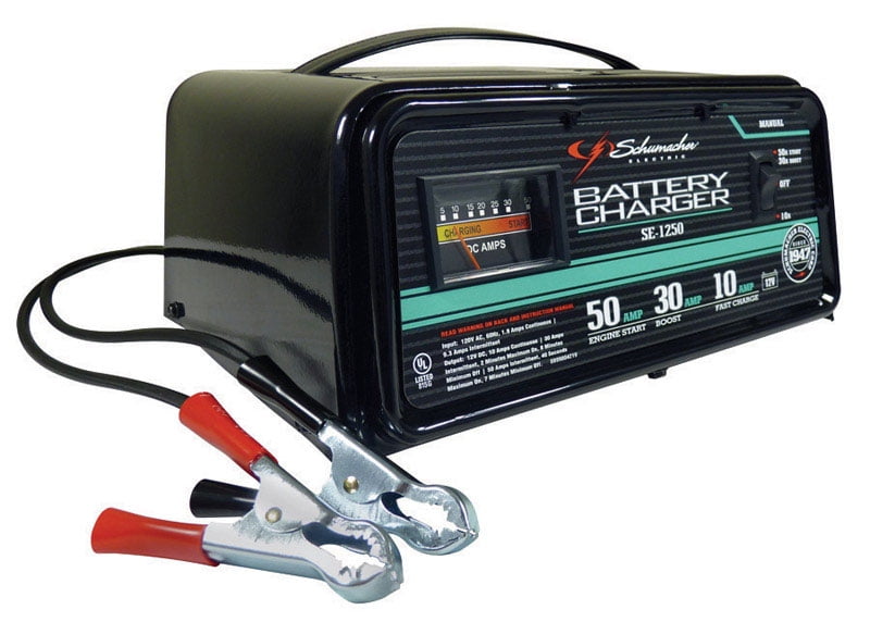 Schumacher Se1250 Manual Traditional State Fast Battery Charger W/ Engine Start