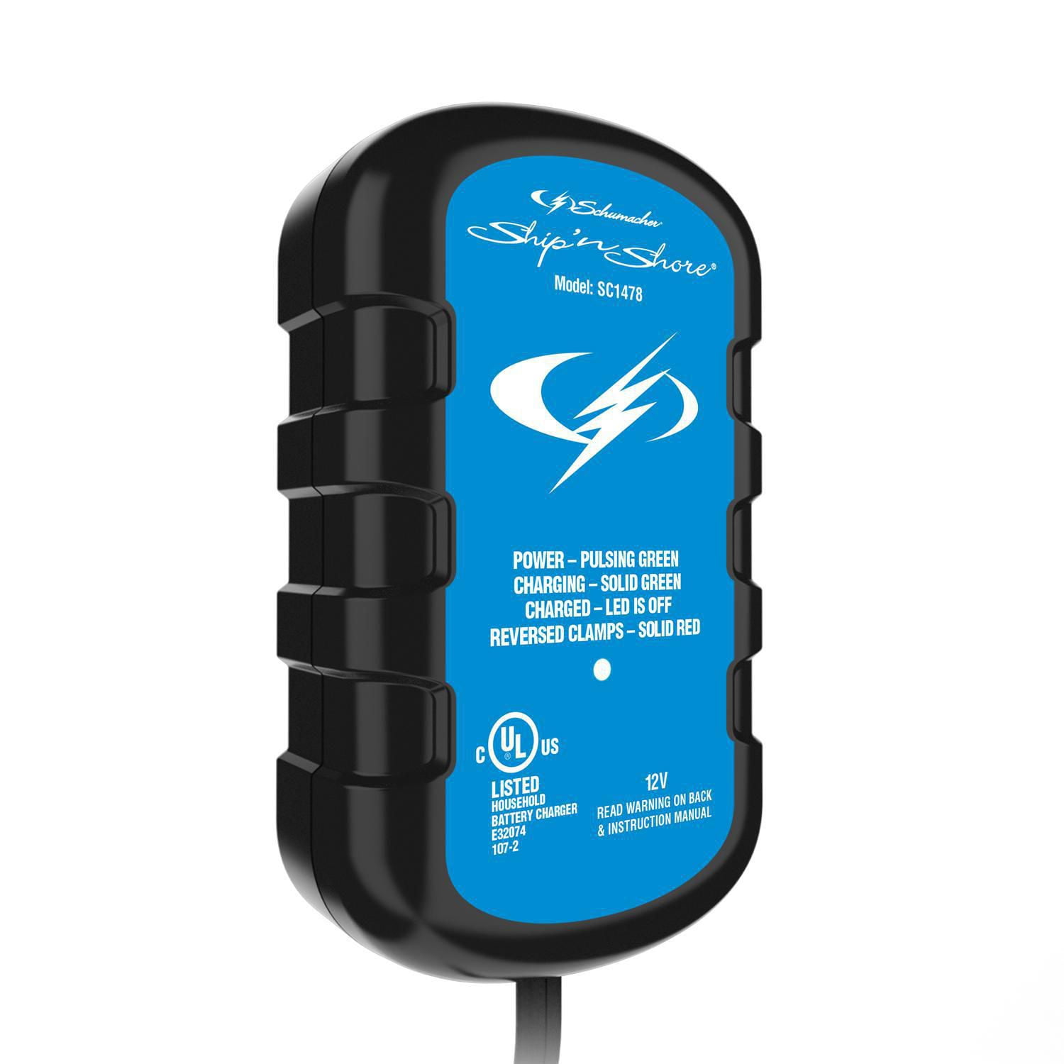 Schumacher Ship n Shore 0.8A 12V Fully Automatic Battery Maintainer