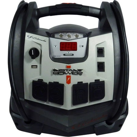 Schumacher Electric 6-in-1 1200 Amp Jump Starter and Portable Power Station with USB Ports