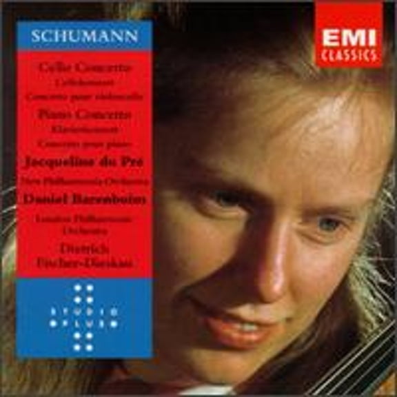 Pre-Owned Schumann: Concerto pour violoncelle; Concerto pour piano; Introduction & Allegro appassionato (CD 0077776462622) by Daniel Barenboim (piano), Jacqueline du Pr (cello)