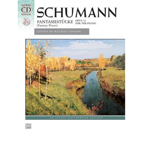 Pre-Owned Schumann -- Fantasiestcke, Op. 12: Fantasy Pieces (Book & CD) (Alfred Masterwork Edition: Alfred's Masterwork Library) Paperback