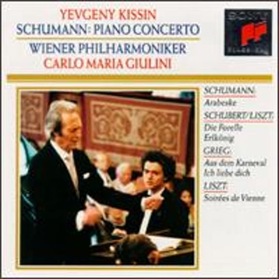 Pre-Owned Schumann: Piano Concerto (CD 0074645256726) by Evgeny Kissin (piano), Wiener Philharmoniker, Carlo Maria Giulini (conductor)