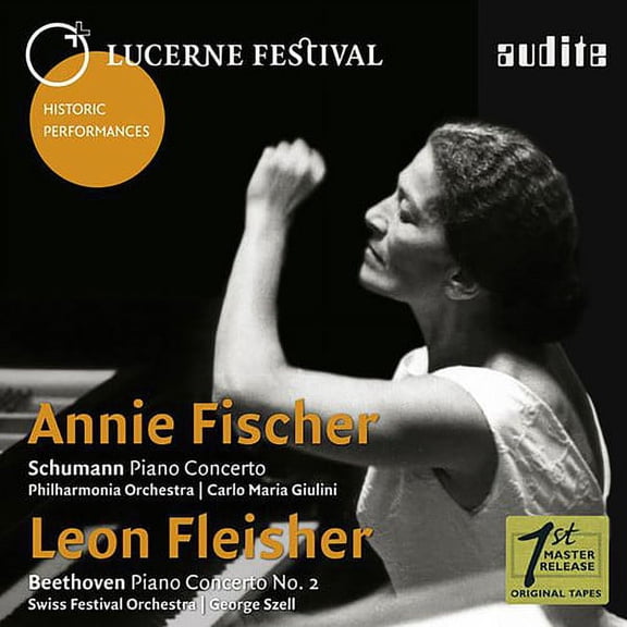 Schumann / Szell / Swiss Festival Orchestra - Annie Fischer & Leon Fleisher play Schumann & Beethoven PianoConcertos - Music & Performance - CD