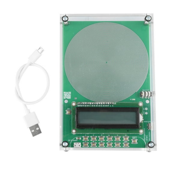 Schumann Wave Generator,Earth Frequency Pulse Device,Sine Wave Emitter for EMF Protection and Relaxation,Digital Display PEMF Machine for Stress Relief and Sleep
