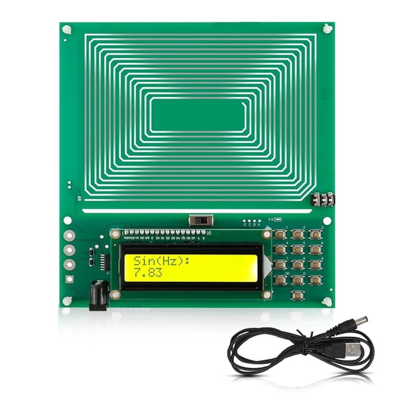 Schumann Wave Resonance Generator, Adjustable 0.01Hz-20kHz, 7.83Hz, USB Powered for Stress Relief and Relaxation
