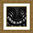 thumbnail image 1 of Schuster, Inge 12x12 Gold Ornate Wood Framed with Double Matting Museum Art Print Titled - Axel Towers, 1 of 4