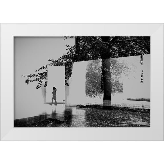 Schuster, Inge 14x11 White Modern Wood Framed Museum Art Print Titled - Untitled