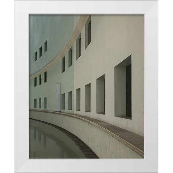 Schuster, Inge 15x18 White Modern Wood Framed Museum Art Print Titled - Cite De La Musique